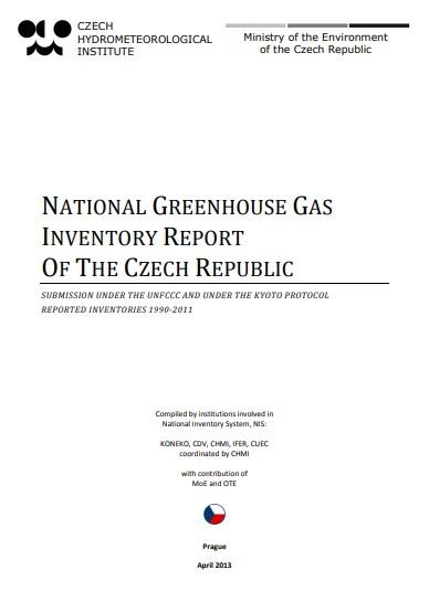 Detail publikace - NATIONAL GREENHOUSE GAS INVENTORY REPORT OF THE ...
